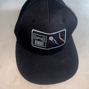 Black snap back